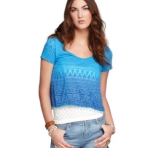 FREE PEOPLE top with beads